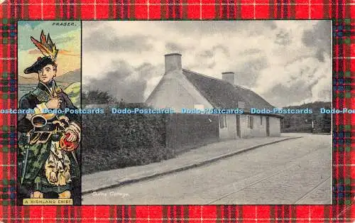 R356534 Fraser A Highland Chief Burns Cottage Scotch Design Serie Ideal Serie