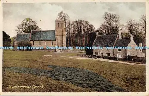 R355156 Sevenhampton Kirche Die R A P Postkarte