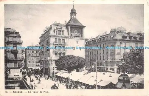 R356594 86 Geneve La Tour de lIle E Haissly 1908
