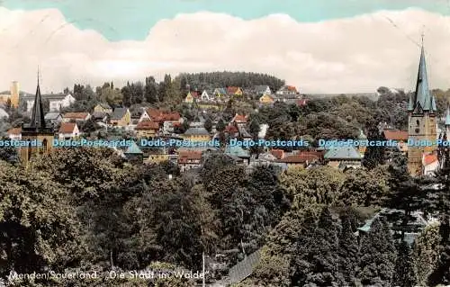 R351774 Menden Sauerland Die Stadt im Walde Jahre Cramers Kunstanstalt KG Agfa 1