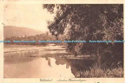 R356639 Waldshut An den Rheinanlagen Elchlepp Freiburg