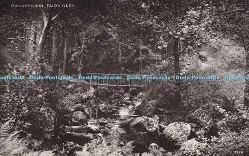 R355208 Dwygyfylchi Fairy Glen Photochrom H Goodwin