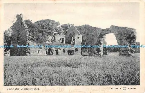 R351820 North Berwick The Abbey W R and S Reliable Series 1905