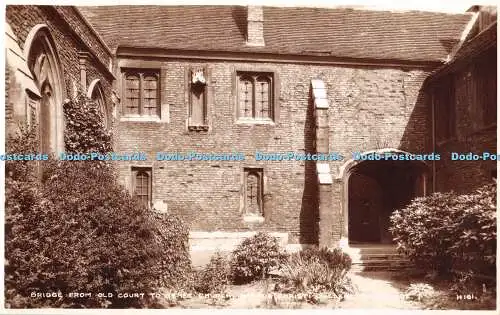 R353584 Cambridge Brücke vom Old Court zur Benet Church Corpus Christi College W