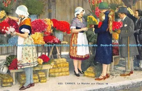 R356677 533 Cannes le Marche aux Fleurs RM Rostan und Munier