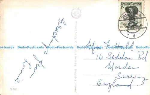 R355259 Salzburg Festung Mit Hohen Goll Von Mulln C J S Bergwelt Verlag C Jurisc