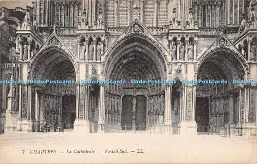 R351867 Chartres La Cathedrale Portail Sud LL 7 Levy Fils