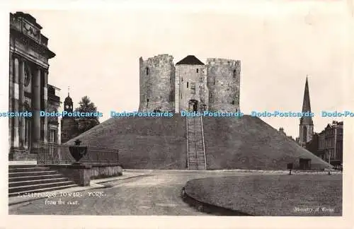 R357996 2 Cliffords Tower York From the east Ministry of Works Crown