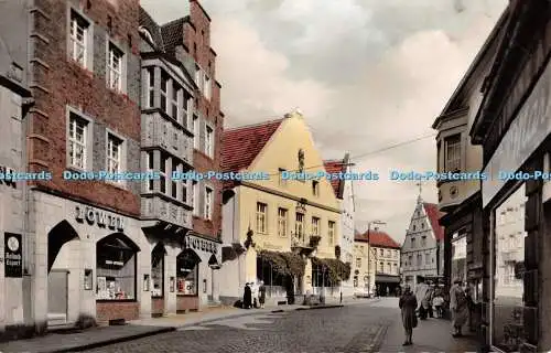 R351912 Rheine I W Marktstraße Jahre Cramers Kunstanstalt Agfa Originalfoto 196