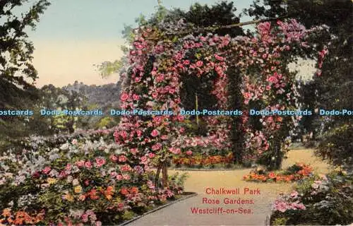 R355342 Westcliff on Sea Chalkwell Park Rose Gardens