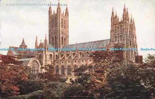 R351945 Canterbury Cathedral N W The Photochrom Exclusive Celesque Series