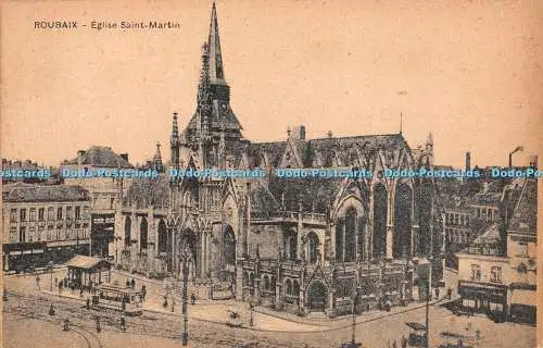 R353722 Roubaix Eglise Saint Martin J Guermonprez