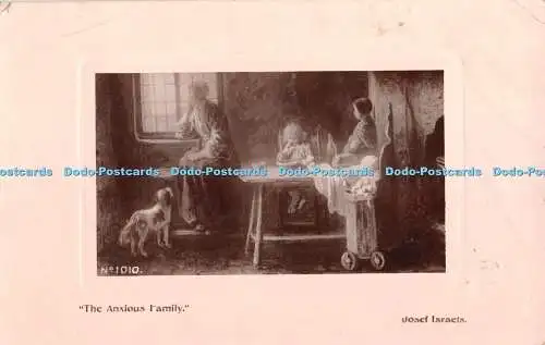 R351983 The Anxious Family Josef Israel Davidson Bros Real Photograph Series 19