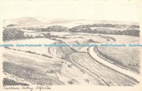 R358102 Alfriston Cuckmere Valley Shoesmith and Etheridge Norman Pencil Sketch R