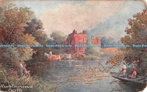 R358106 Hurstmonceux Castle Misch and Stock Nature Miniatures Series No 169