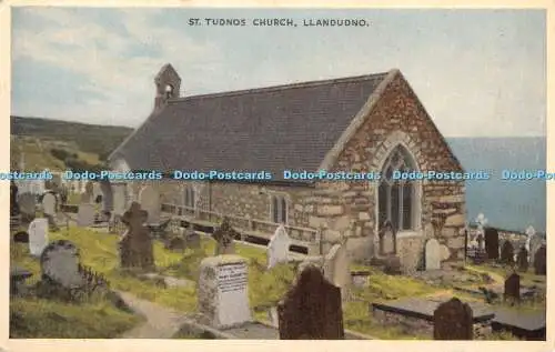 R358109 Llandudno St Tudnos Church E T W Dennis Newcolour Photo Ven G Richards 1