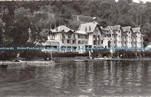 R352031 Lac D Annecy Hotel Beau Rivage Gil Postkarte