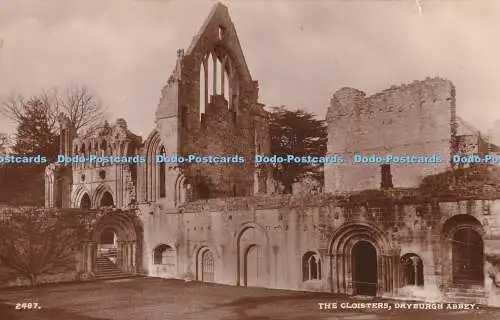 R355467 Dryburgh Abbey The Cloisters A R Edwards Postkarte