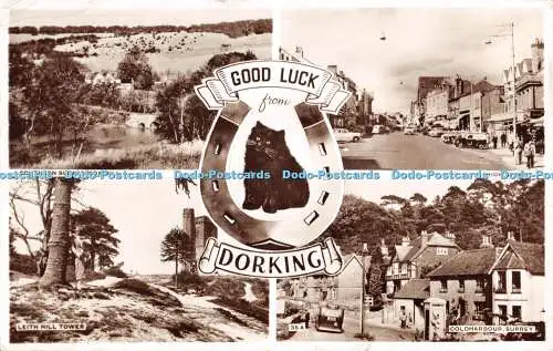 R356885 Good Luck from Dorking 35A RP 1960 Multi View