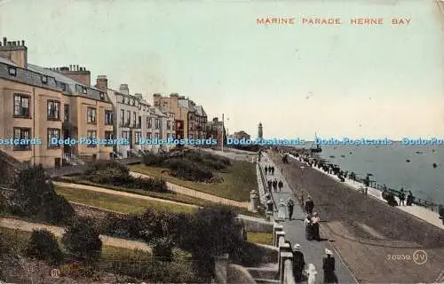 R352073 Herne Bay Marine Parade Valentine Colourtone Serie 1923