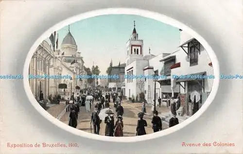R353856 Exposition de Bruxelles 1910 Avenue des Colonies Valentine