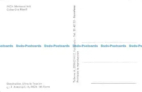 R352116 Inca Mallorca Celler Can Ripoll A Zerkowitz C J Armengol