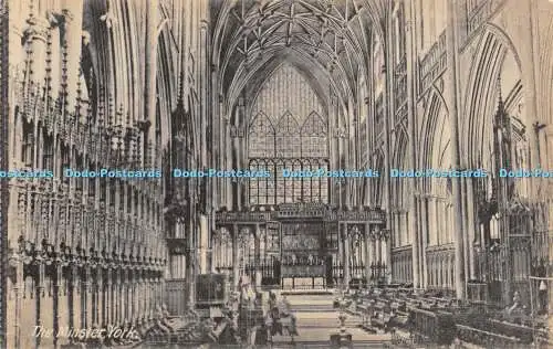 R355573 York Das Münster Postkarte