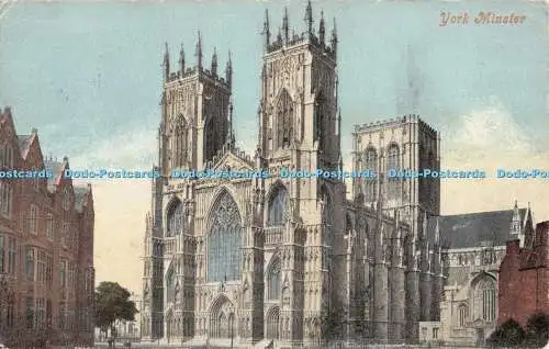 R355577 York Minster Valentine Serie Postkarte 1905