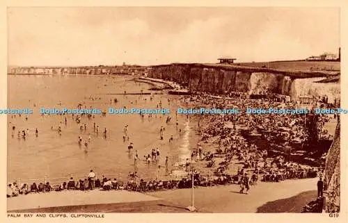 R358299 Cliftonville Palm Bay and Cliffs A H and S Paragon Series