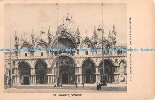 R353938 Venedig St Mark S Hildesheimer Postkarte