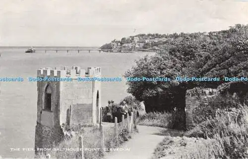 R352201 Clevedon The Pier from Salthouse Point 1961