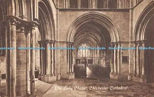 R355635 Chichester Cathedral The Lady Chapel W H Barrett The Cross 1930