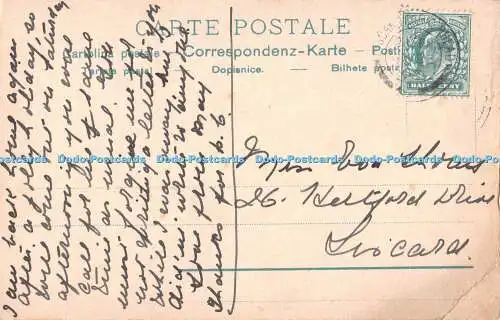 R353980 Gemälde Schiff Postkarte 1903