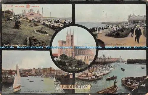 R353992 Bridlington The Priory New Pavilion and Gardens W R and S Reliable Serie