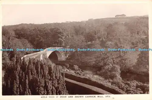 R355649 Ayr Auld Brig O Doon und Brown Carrick Hill H McCririck Hendersons Foto