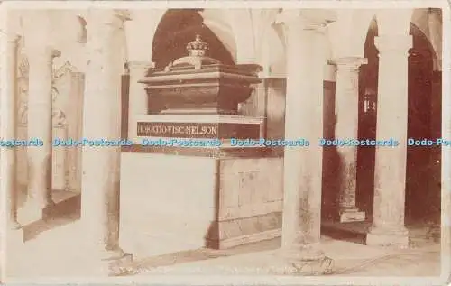 R354027 St Pauls Cathedral 535 Nelsons Grab Postkarte 1905