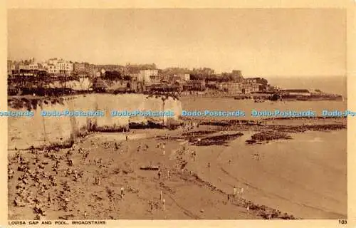 R357102 Louisa Gap and Pool Broadstairs 103 A H und S Paragon Serie