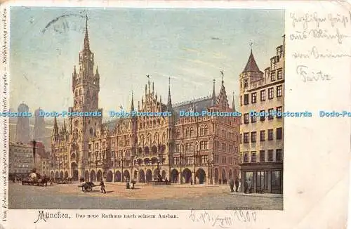 R354074 München Das neue Rathaus nach seinem Ausbau C Andelfinger and Co No 500