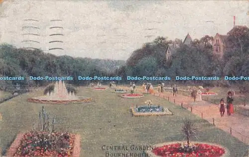 R358473 Bournemouth Central Gardens The Seal of Artistic RA Serie 1927