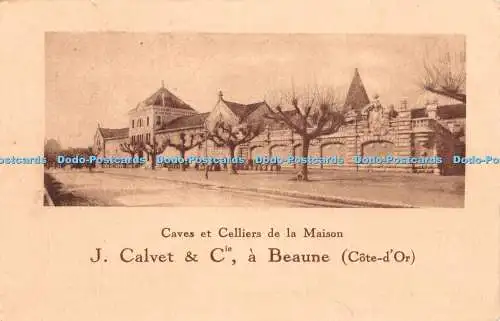 R354148 Caves et Celliers de la Maison J Calvet and Cie a Beaune Cote d Or