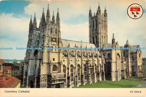 R354155 Canterbury Cathedral ET 4806 R Elgate Postkarten