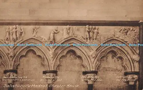 R354171 Salisbury Cathedral Chapter House F Frith and Co Nr. 63762A