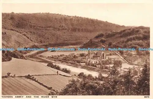 R354200 Tintern Abbey And The River Wye 8675 J Salmon