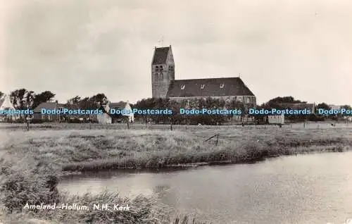 R358530 Kerk N H Ameland Hollum Van Leer 1959