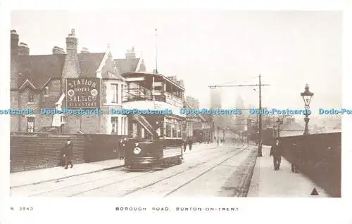 R357297 S 3543 Borough Road Burton on Trent The Station Hotel um 1916 Bass Museum