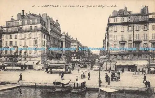 R357335 66 Marseille Rue Cannebiere et Quai des Belges Z Z