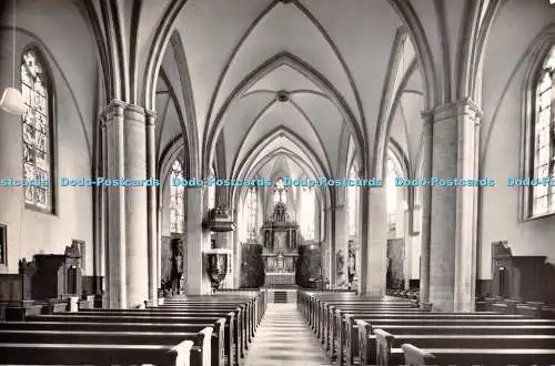 R358577 Menden Sauerland Inneres der kath Kirche Vinzenskirche Agfa Jahre Cramer