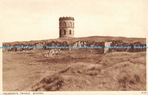 R355894 Buxton Solomon Temple J Salmon Postkarte