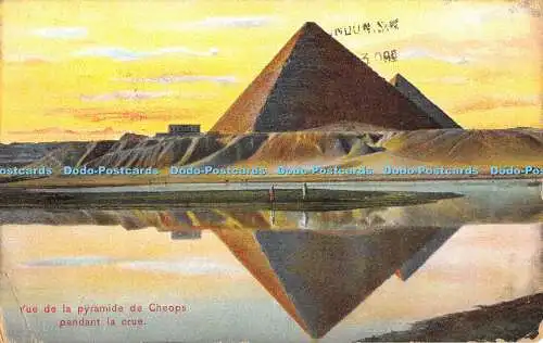 R357342 Vue de la pyramide de Cheops Anhänger la crue Au Carto Sport Max H Rudman