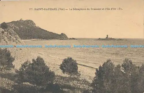 R358610 Saint Raphael Le Semaphore du Dramont et l Ile d Or Frederic Laugier